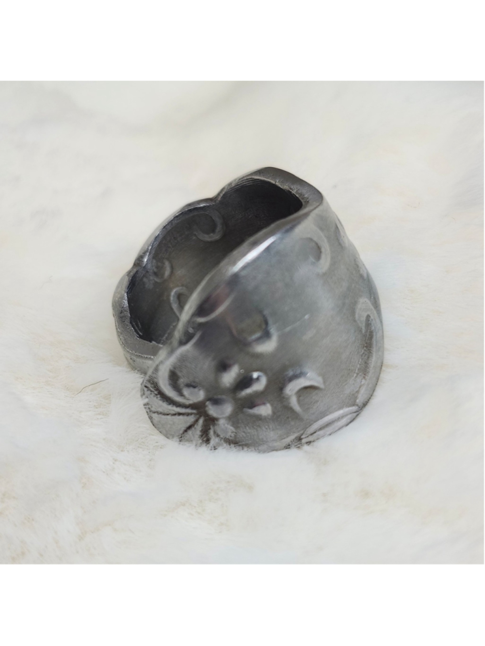 Spoon Ring Size 8 Handmade Fashion Jewelry